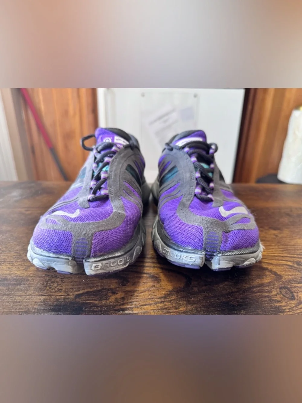 Brooks PureCadence 2 Running Shoes - Purple & Gray - Size 9